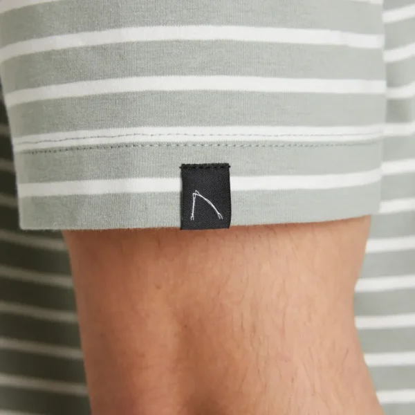 5211357068-E52_chasin_detail_4 CHASIN T-Shirt Shore 5211357068 Groen