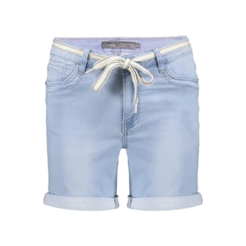 Geisha Short 41030-10 Bleached denim