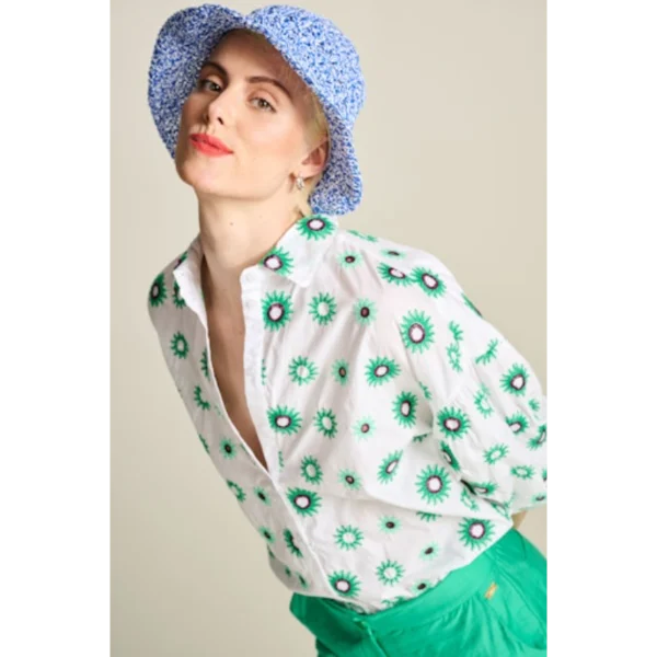 POM-Amsterda_SS24_650_SP7808 POM Amsterdam Blouse sp7808 White