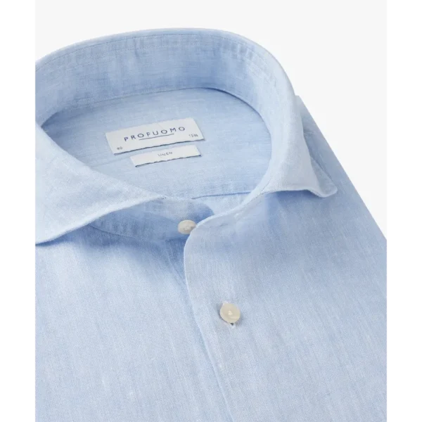 Profuomo Overhemd PPVH10020l Blauw