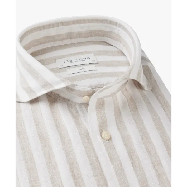 Profuomo Overhemd PPVH10022a Beige
