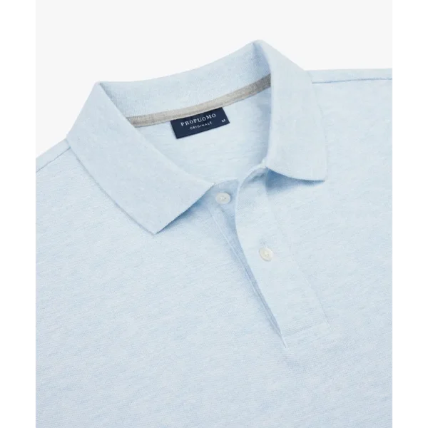 Profuomo Polo PPVJ10040P Licht Blauw