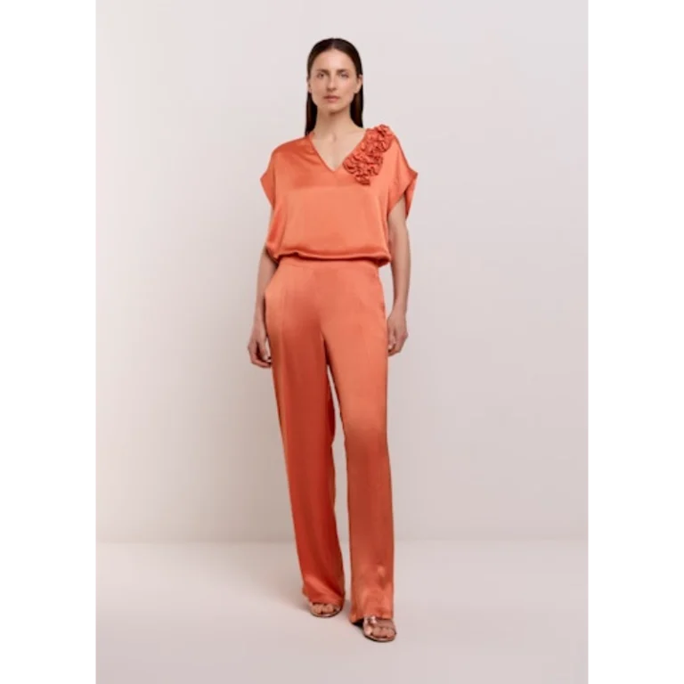 Summum-_summer-2024_255_4s2652-12032 Summum Broek 4s2652-12032 Papaya