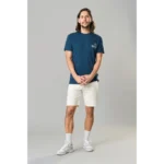 Kultivate T-Shirt TS Somewhere Blauw