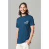 Kultivate T-Shirt TS Somewhere Blauw