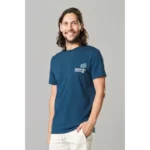 Kultivate T-Shirt TS Somewhere Blauw