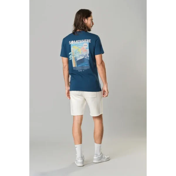 TSSomewhere_darkdenim_5_1800x1800 Kultivate T-Shirt TS Somewhere Blauw