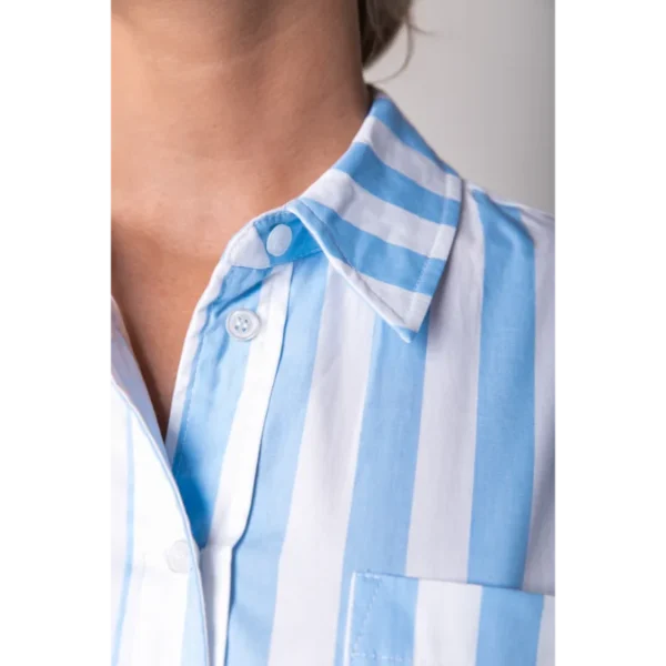 WB115695-581-BoysBlue-17867 Colourful Rebel Blouse WB115695 Blauw