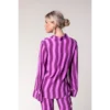 Colourful Rebel Blouse WB115697 Paars