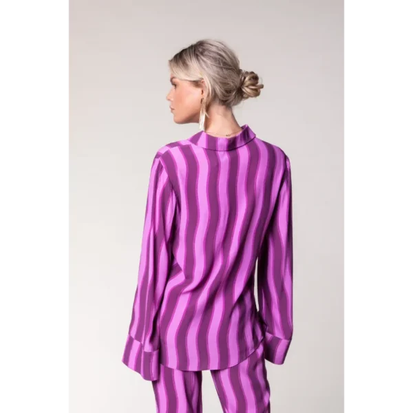 Colourful Rebel Blouse WB115697 Paars