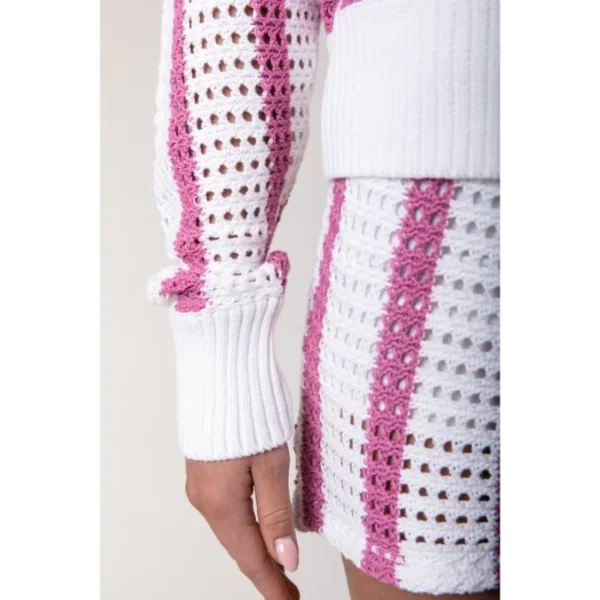 WC115693-616-Mediumpink-17990 Colourful Rebel Sweater WC115693 Roze