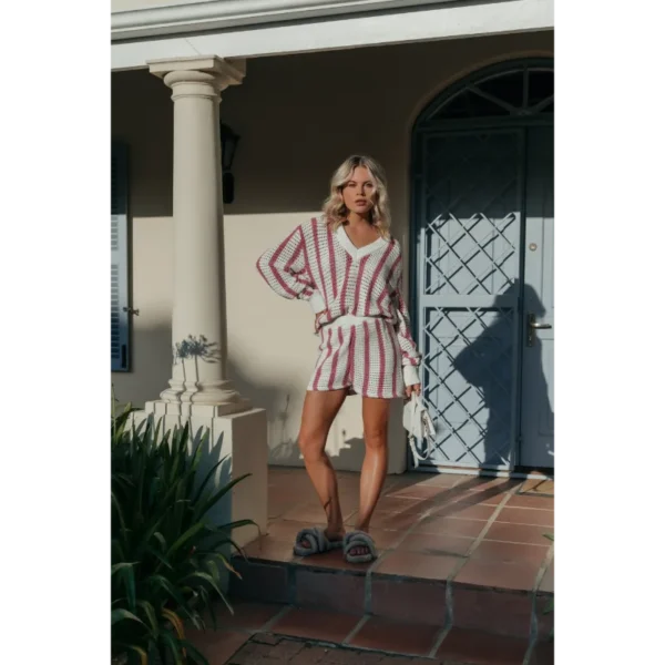 WC115693-616-Mediumpink-19896 Colourful Rebel Sweater WC115693 Roze