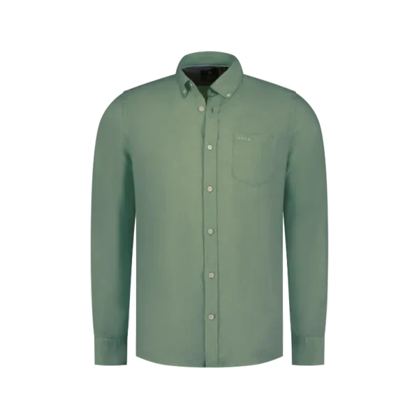 24CN506_1741_A NZA Overhemd 24CN506 Groen