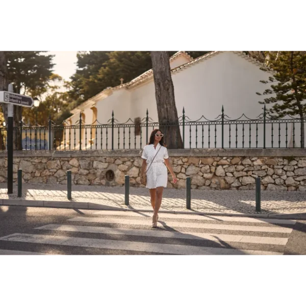 Debora-Mini-Dress-Off-White Freebird Jurk Debora Off-White