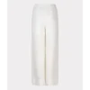 Esqualo Linnen Broek HS24.28211 Wit