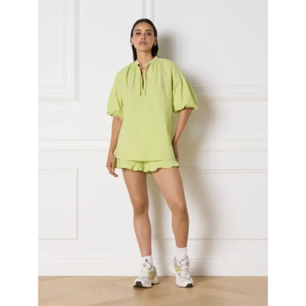 R2405940530_700_02_1351x1800 Refined Department Blouse Lyann R2405940530 Groen