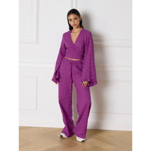 R2405941556_801_02_1352x1800 Refined Department Blouse Melissa R2405941556 Paars