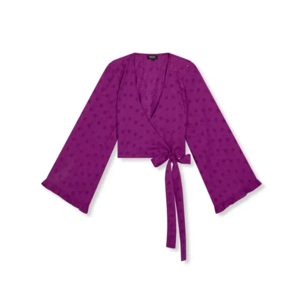 R2405941556_801_03_1574x1800 Refined Department Blouse Melissa R2405941556 Paars