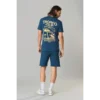 Kultivate T-Shirt TS Tropico Donkerblauw