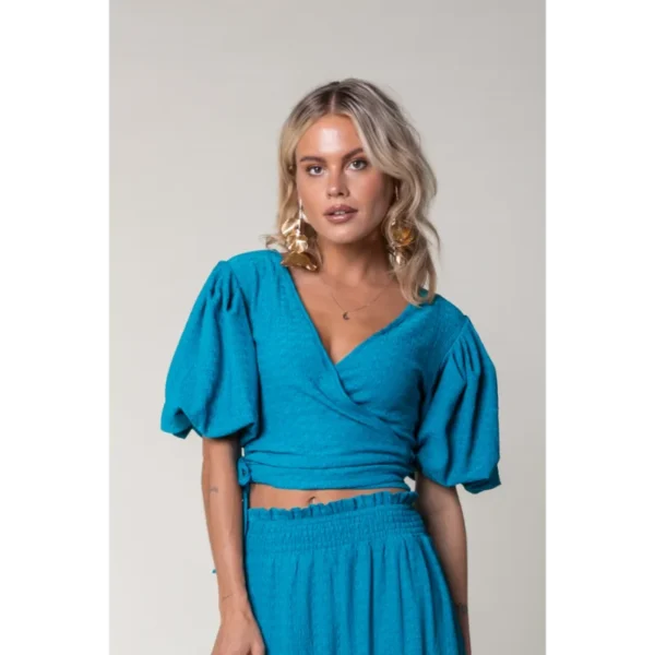 Colourful Rebel Top WT215790 Blauw