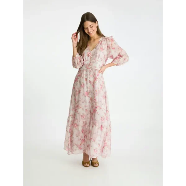 163201_165_2_1 Neo Noir Jurk Nilana 163201 Roze