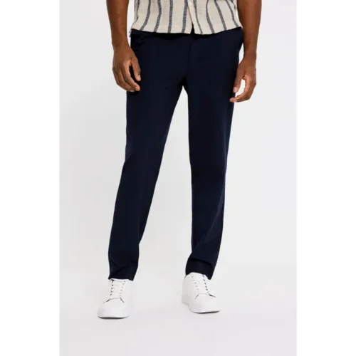 Plain Broek Theo 40076 285 Navy