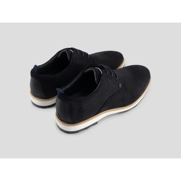 pozato-sue-weave-dblu_achter Rehab Schoenen Pozato Donkerblauw