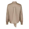 Neo Noir Blouse L.mouw 160801 Naja Dark taupe