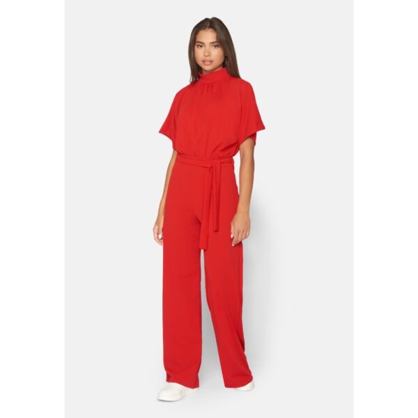 9373-10-girl-ju-1 Sisters Point Jumpsuit 11840 Girl Ruby Red