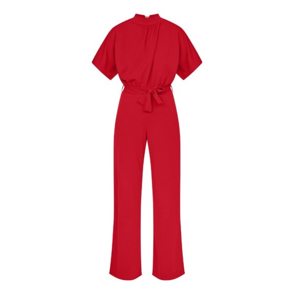 9373-10-girl-ju-5 Sisters Point Jumpsuit 11840 Girl Ruby Red