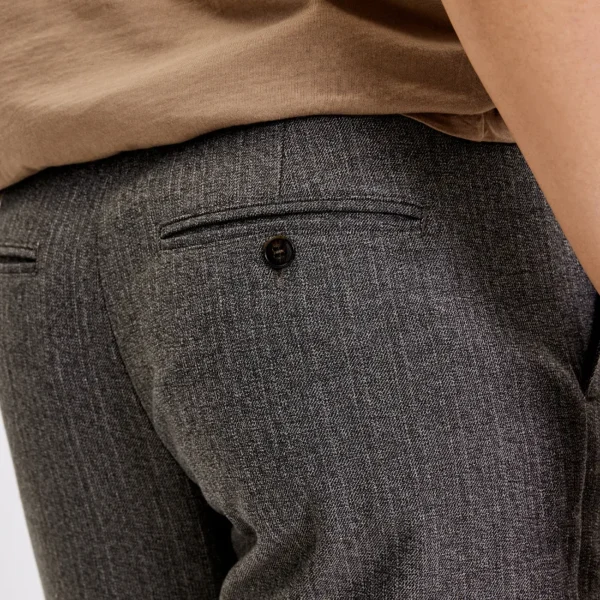 AlbertPL_872-Cool_Taupe_Melange-40159-31147_DETAIL_1 PLAIN Broek Josh 40158 872 Taupe