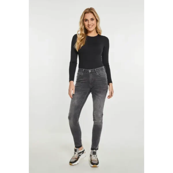 Parami Broek Sanne FW241.127215 101 Grijs