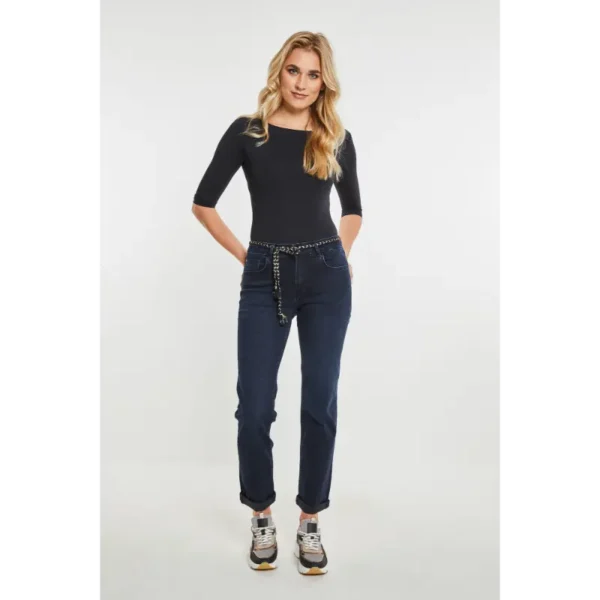 FW241.212091-D154-1 Parami Broek Bobby FW241.212091 D154 Blauw