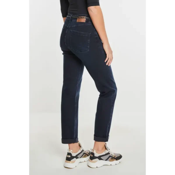 FW241.212091-D154-3 Parami Broek Bobby FW241.212091 D154 Blauw