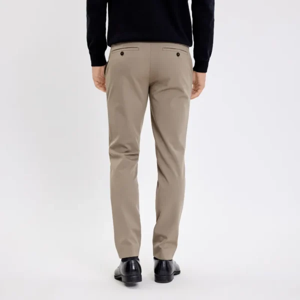 JoshPL_843-Walnut-40152-31099_BACK PLAIN Broek Josh 40252 843 Walnut