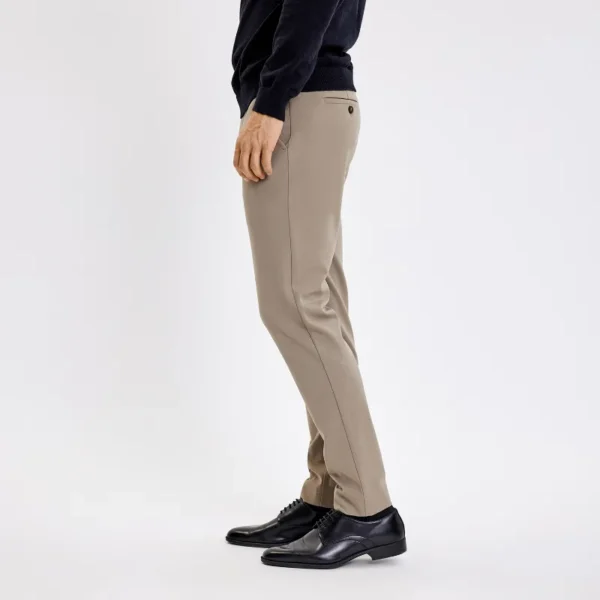 JoshPL_843-Walnut-40152-31099_SIDE PLAIN Broek Josh 40252 843 Walnut