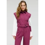 Harper&Yve Gilet Katie AW24N208 Rood