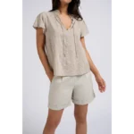 Yaya Top 01-701192-406 Grijs