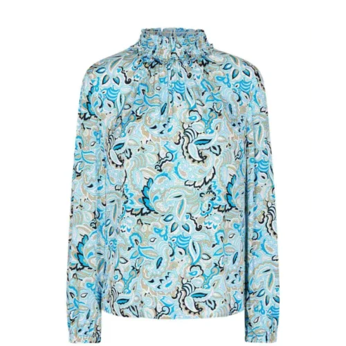 Mos Mosh Blouse Ximena 151270 Blauw