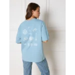 Refined Department T-shirt Maggy R2407707414 Blauw