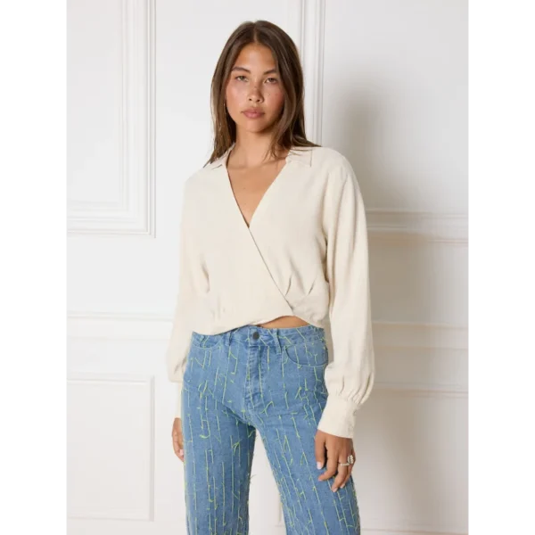 R2407931458_003_01 Refined Department Top Laurel R2407931458 Off-White