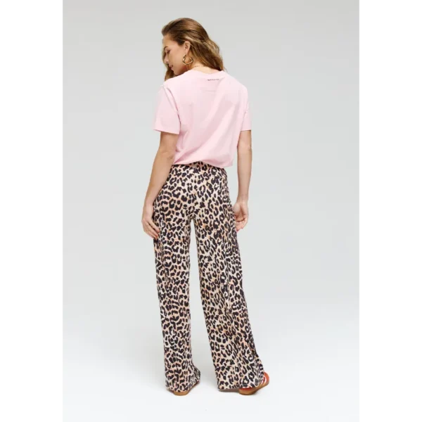 Harper&Yve Top Varsity AW24Y302 Roze