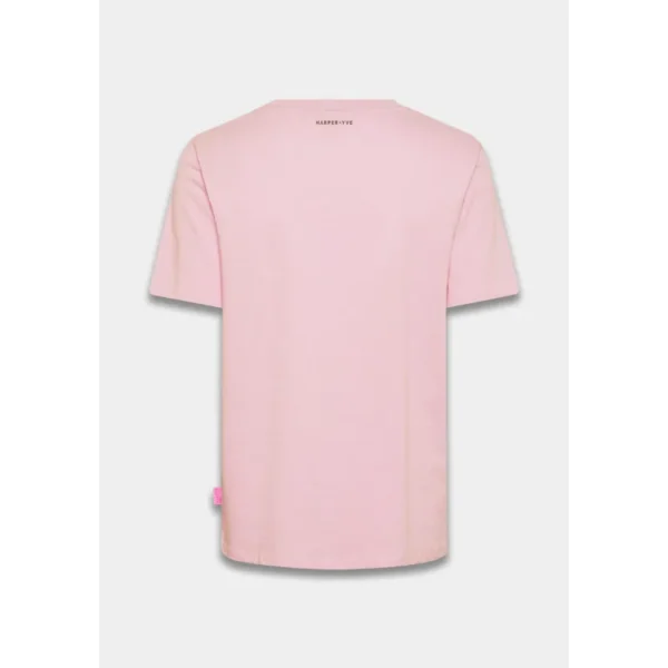 Harper&Yve Top Varsity AW24Y302 Roze