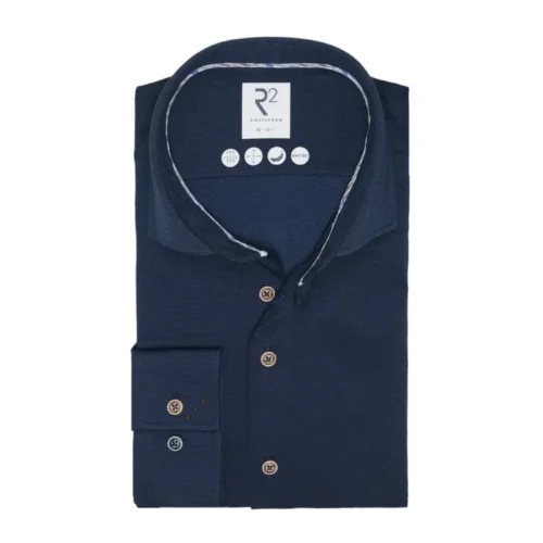 R2 Overhemd 126.WSP.003 010 Blauw