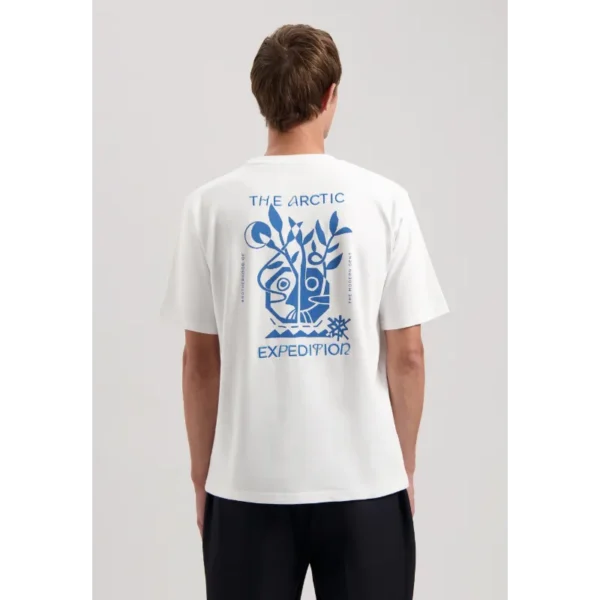 203000_100_2 Dstrezzed T-Shirt Ebbe 203000 Wit