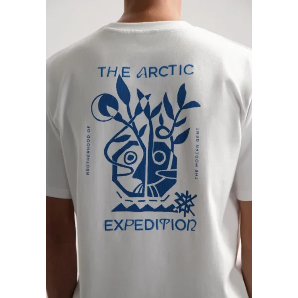 203000_100_3 Dstrezzed T-Shirt Ebbe 203000 Wit