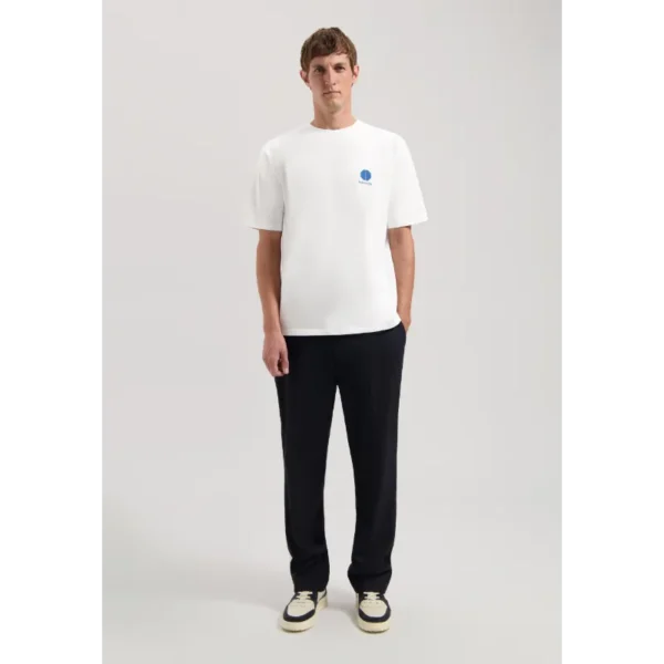 203000_100_4 Dstrezzed T-Shirt Ebbe 203000 Wit