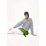 Armed Angels Sweater Frankaa stripe 30002833 Blauw