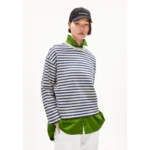 Armed Angels Sweater Frankaa stripe 30002833 Blauw