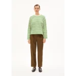 Armed Angels Sweater Frankaa stripe 30002833 Groen